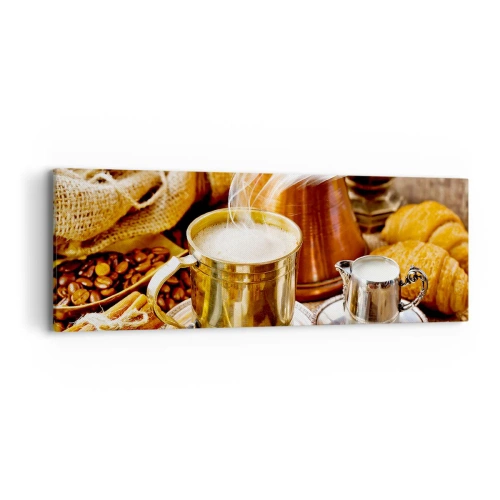 Tablou pe pânză - O zi bună! - 90x30 cm