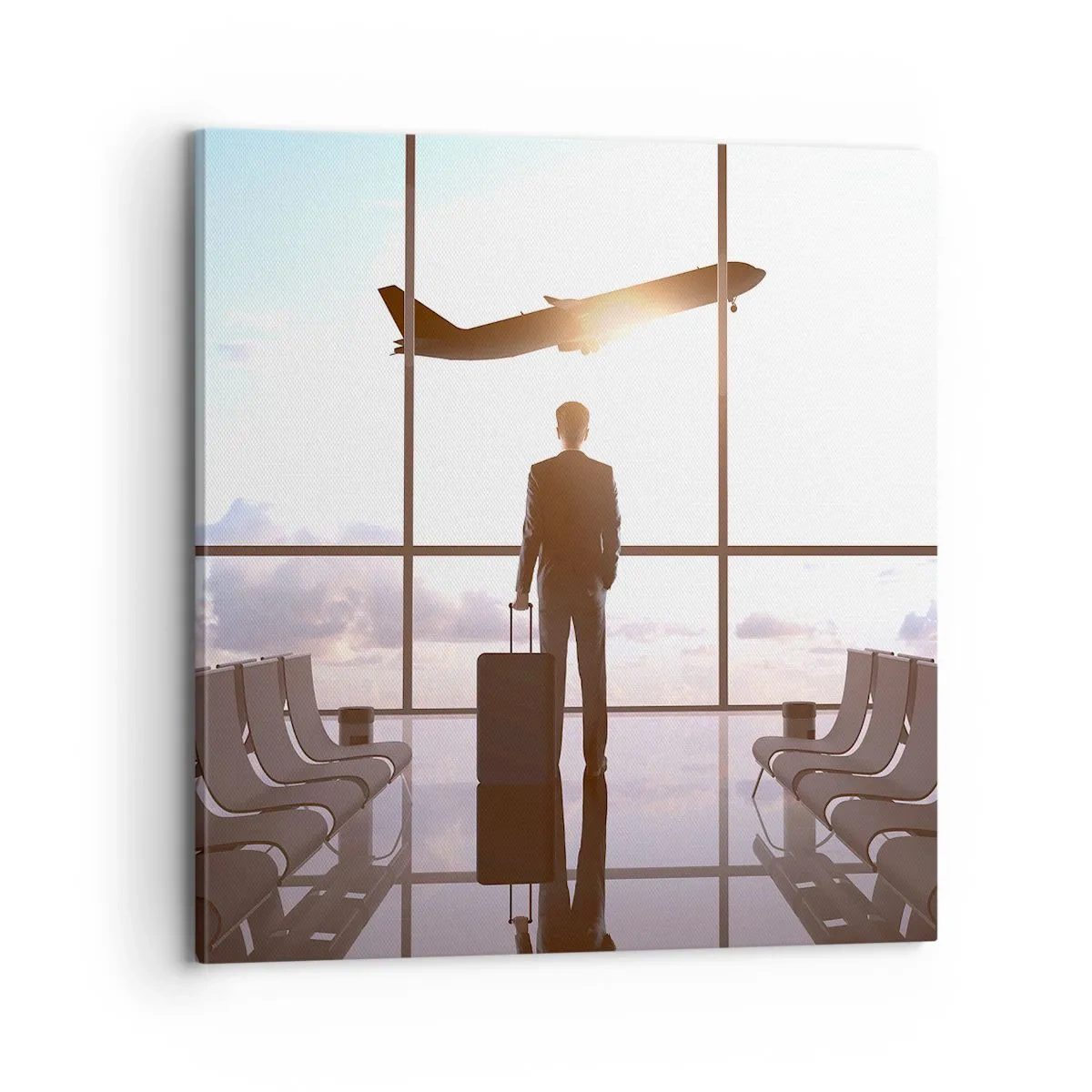 Tablou pe pânză - Ai timp, încetinește - 70x70 cm