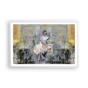 Poster în ramă albă - Clasică și modernă - 91x61 cm