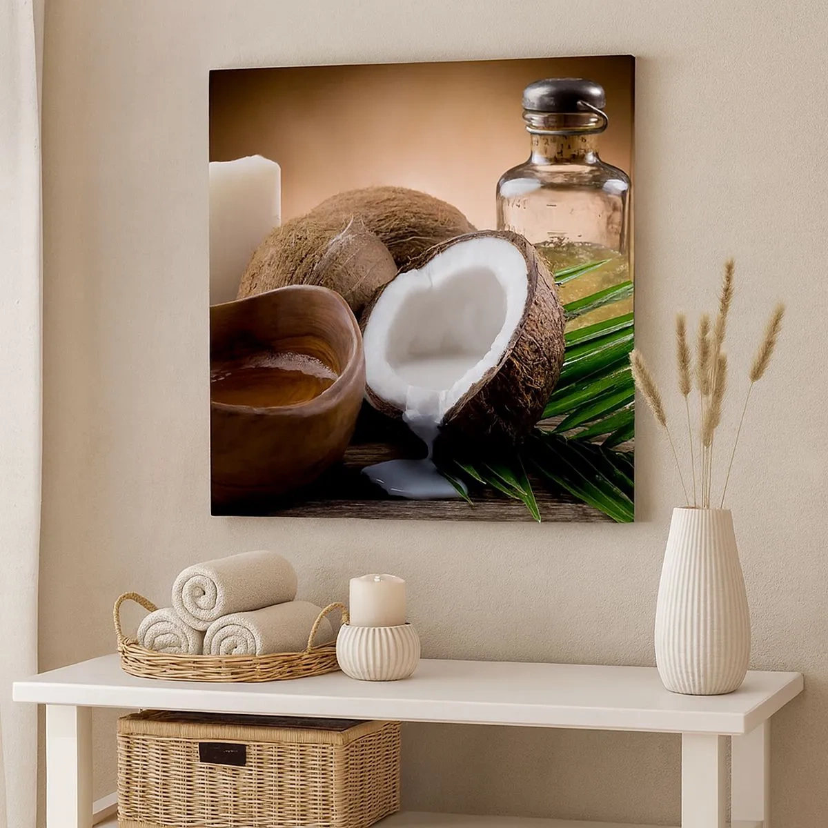 Tablou pe pânză - Sănătate din insulele tropicale - 30x30 cm