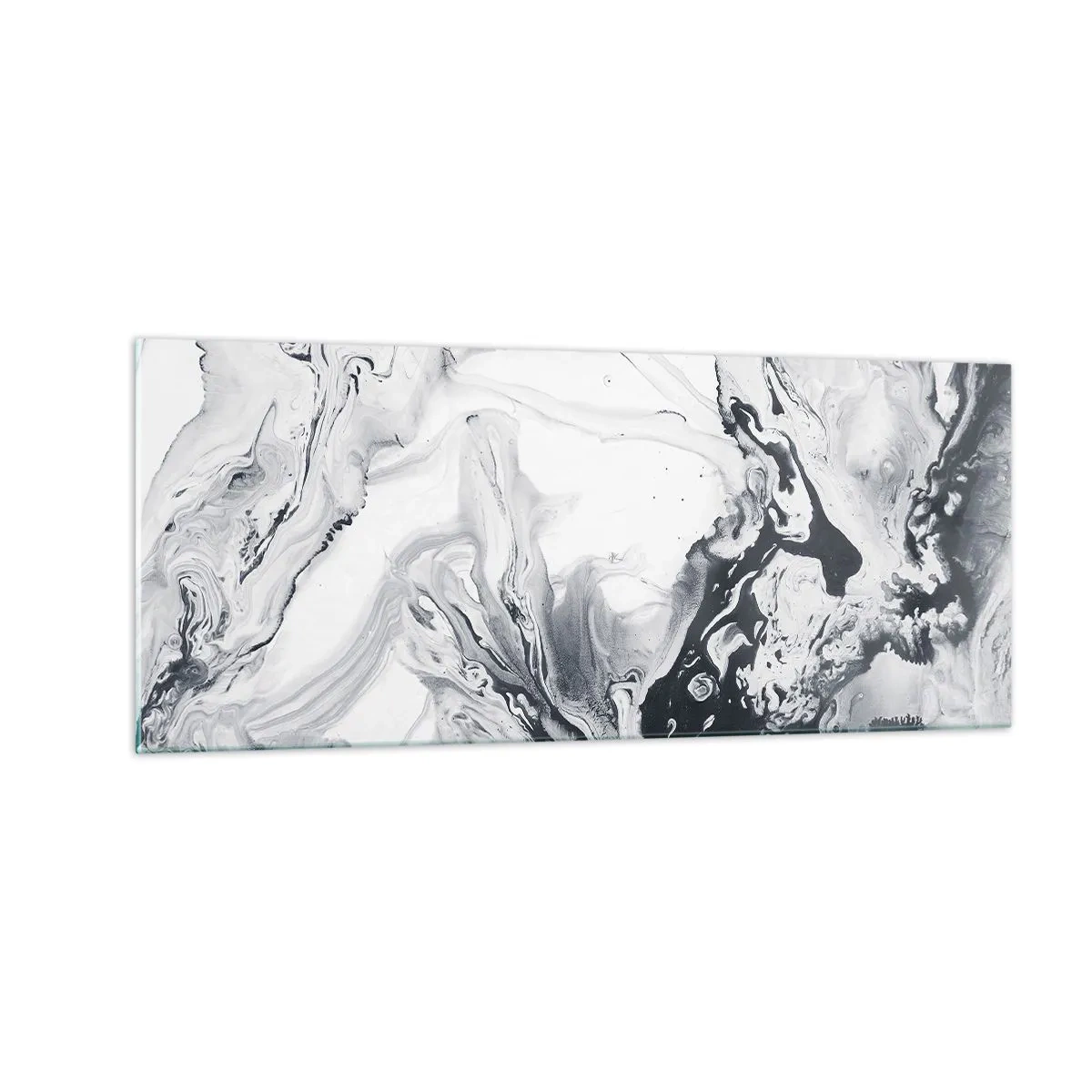 Tablou pe sticlă - Interiorul Pământului - 100x40 cm