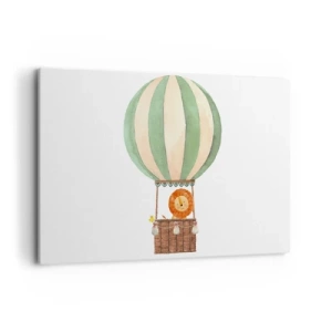 Tablou pe pânză - Călătoriile lui Leon - 120x80 cm