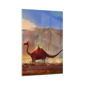 Tablou pe sticlă - Dacă nu ar fi dispărut - 80x120 cm