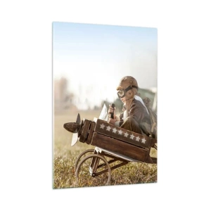 Tablou pe sticlă - Porniți spre vis - 50x70 cm