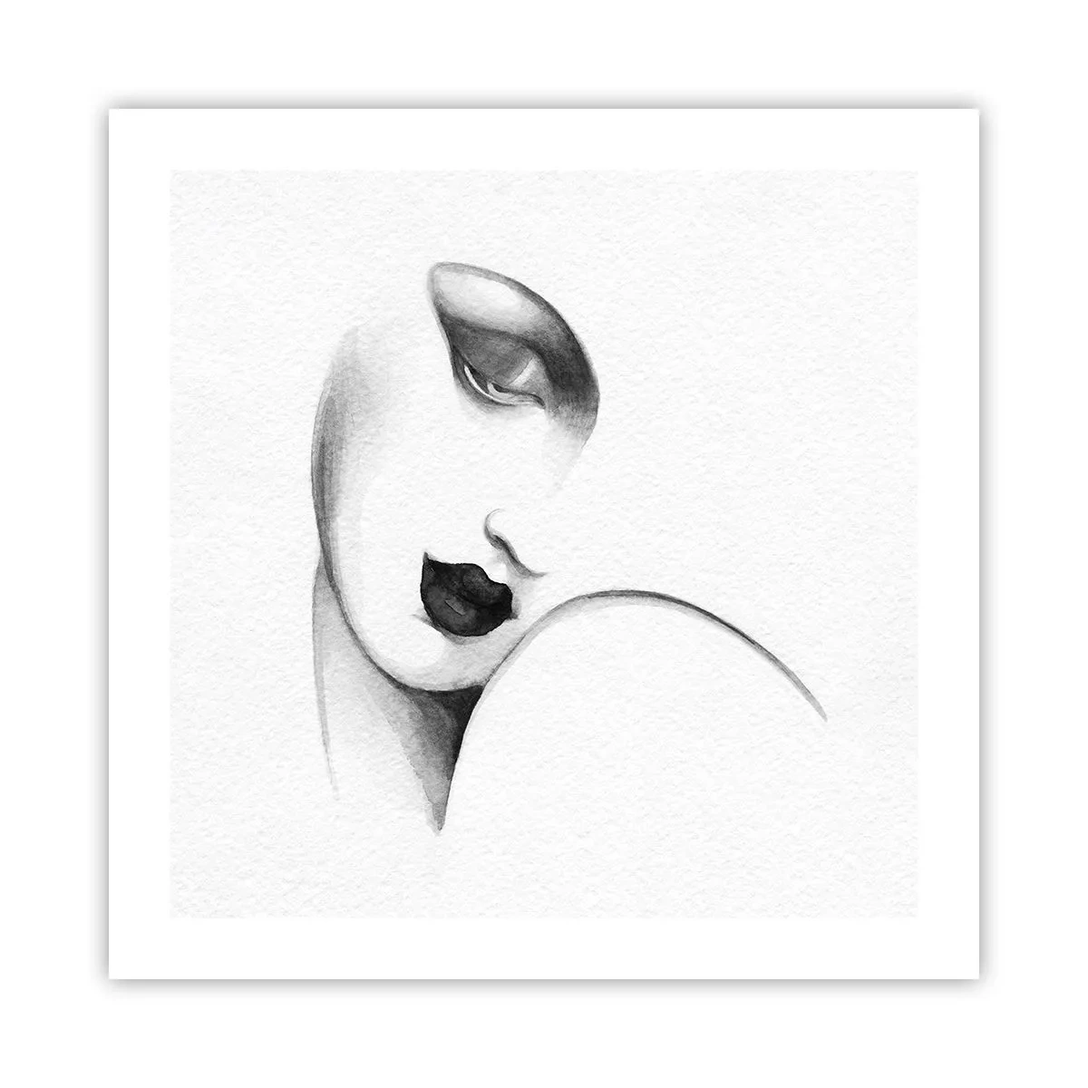 Poster - În stilul Lempickei - 50x50 cm