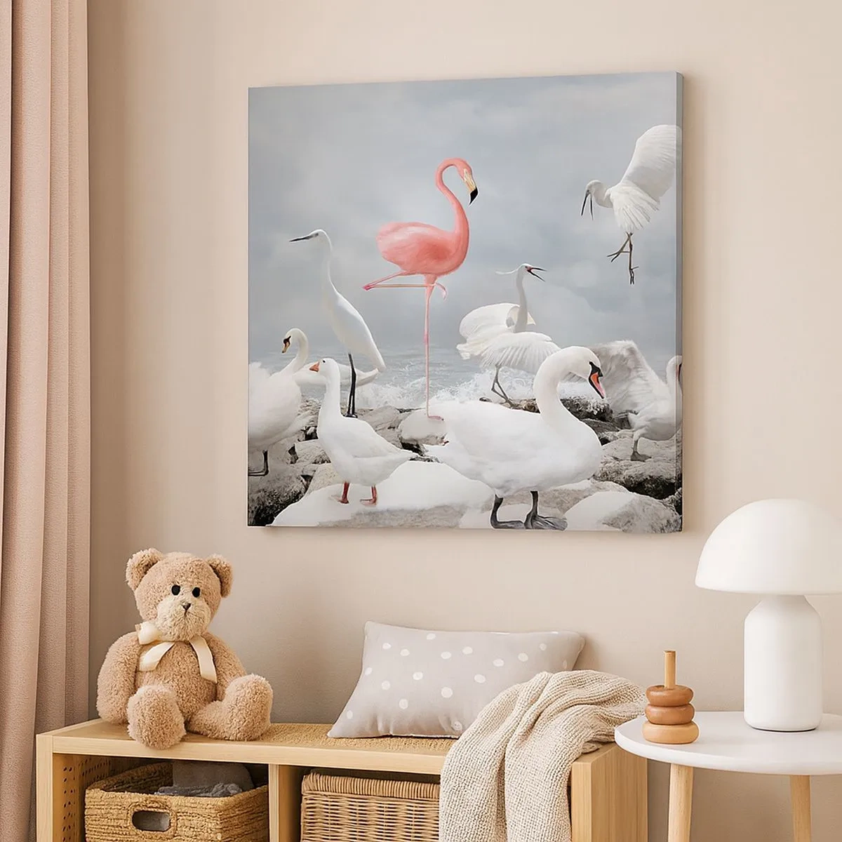 Tablou pe pânză - De unde am venit? - 30x30 cm