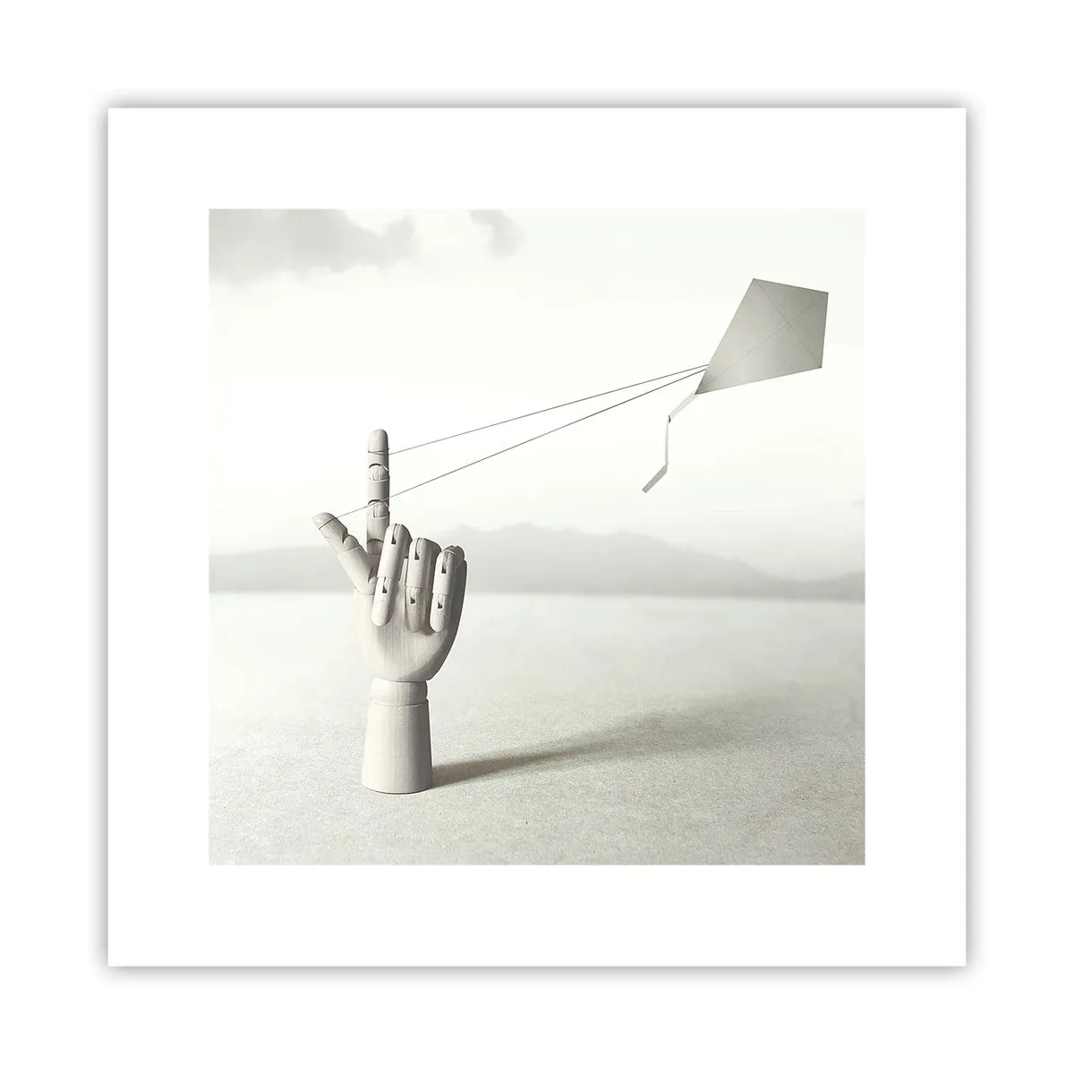 Poster - Încercare de forță - 30x30 cm