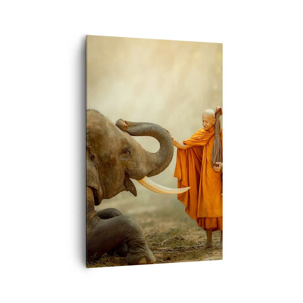 Tablou pe pânză - Întâlnire în călătorie - 80x120 cm