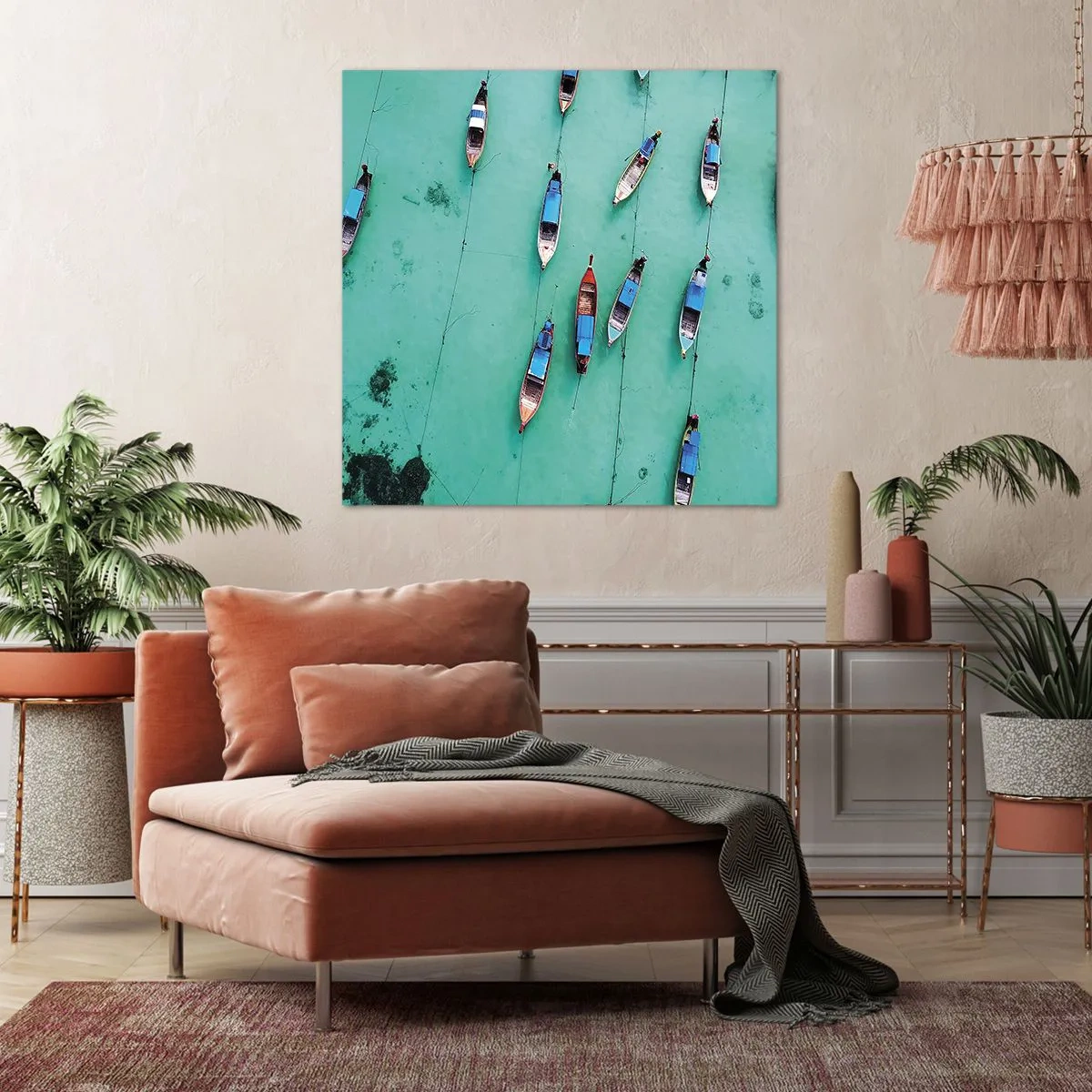 Tablou pe pânză - În așteptare - 70x70 cm