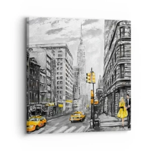 Tablou pe pânză - O poveste din New York - 30x30 cm