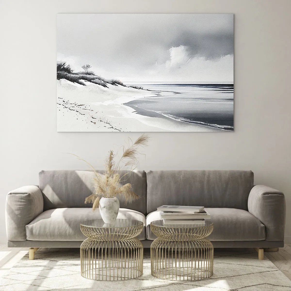 Tablou pe sticlă - Întotdeauna împreună - 70x50 cm