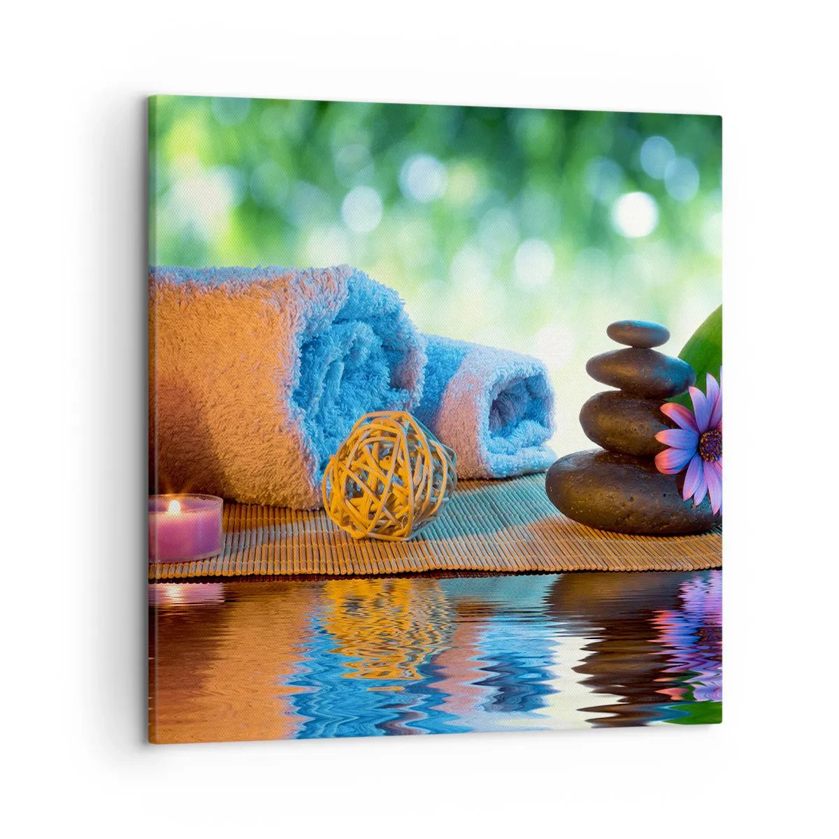 Tablou pe pânză - Timp pentru corp - 50x50 cm