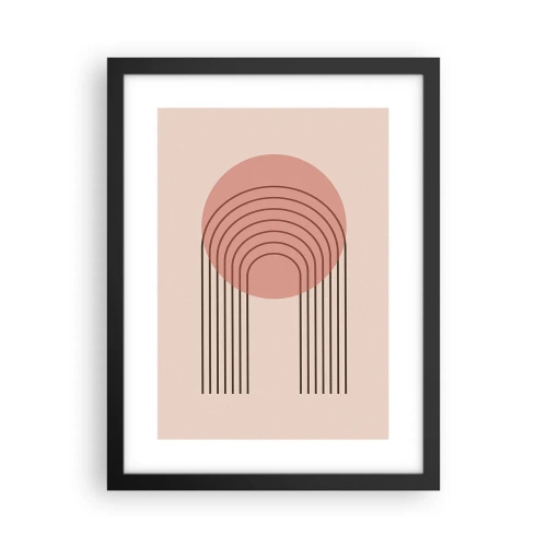 Poster în ramă neagră - Atracție irezistibilă - 30x40 cm