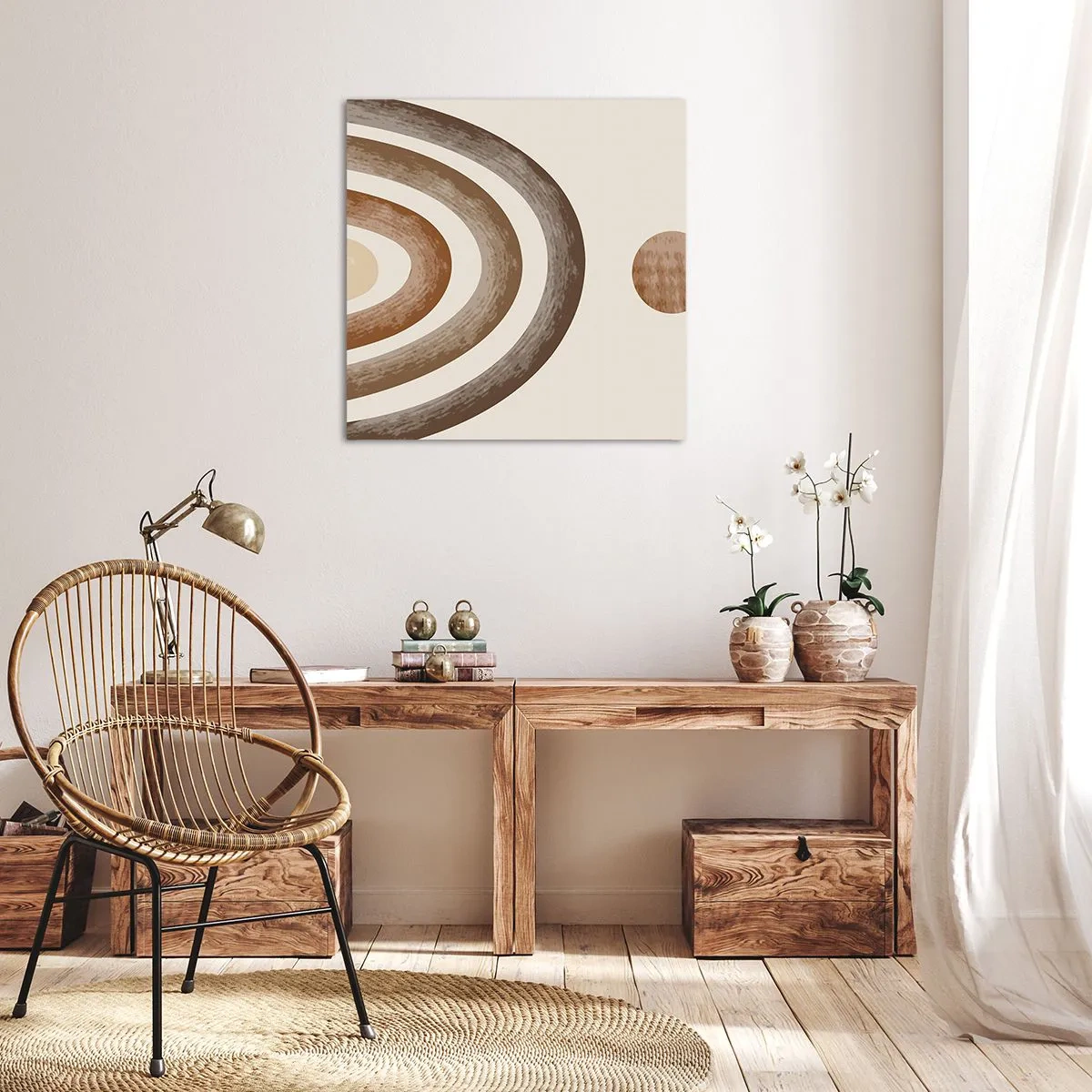 Tablou pe pânză - Într-o galaxie îndepărtată - 70x70 cm