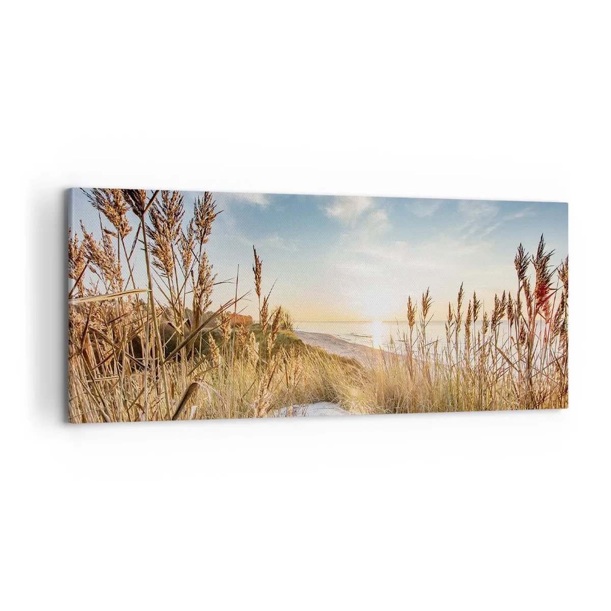 Tablou pe pânză - Plaja de nord - 100x40 cm