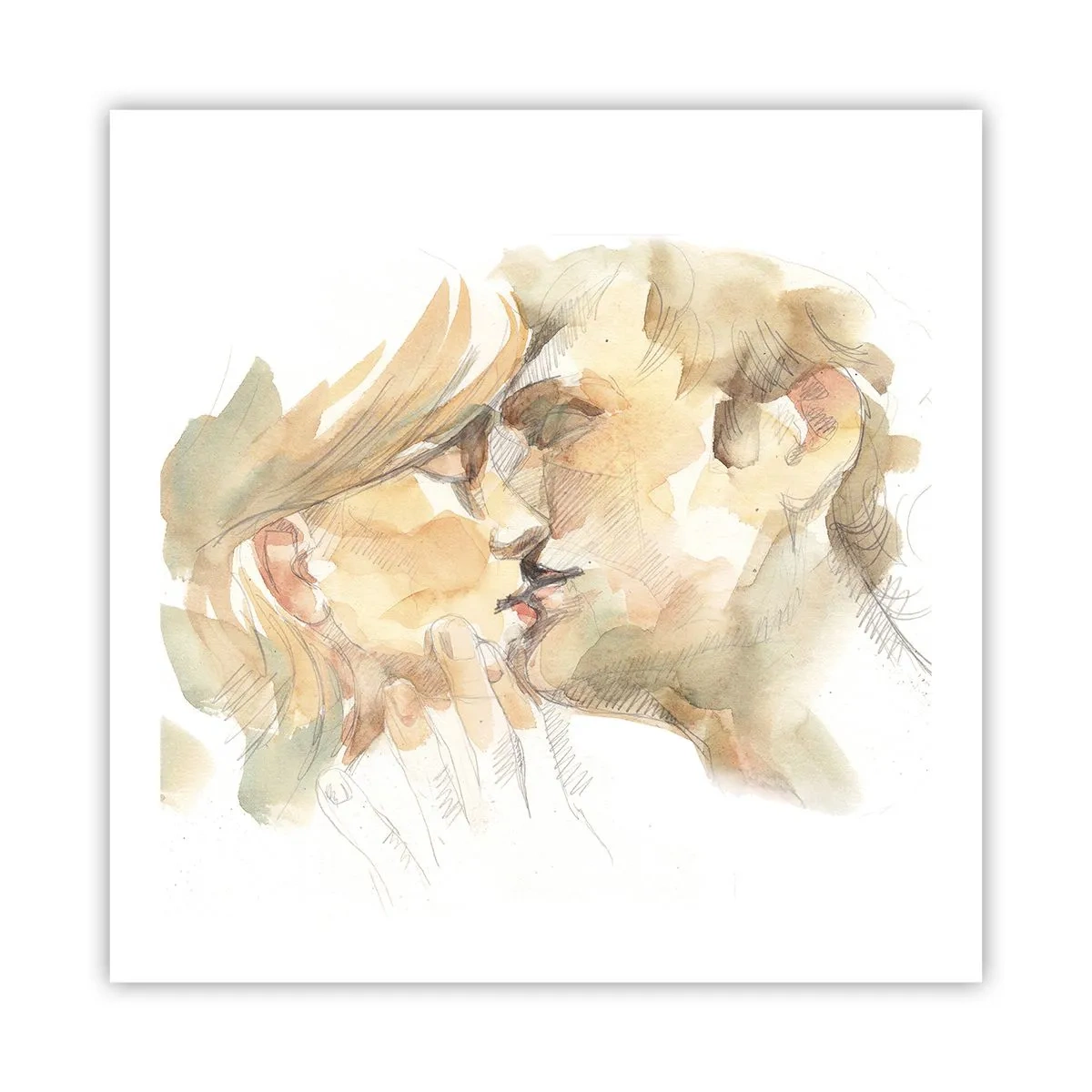 Poster - Jumătatea găsită? - 60x60 cm