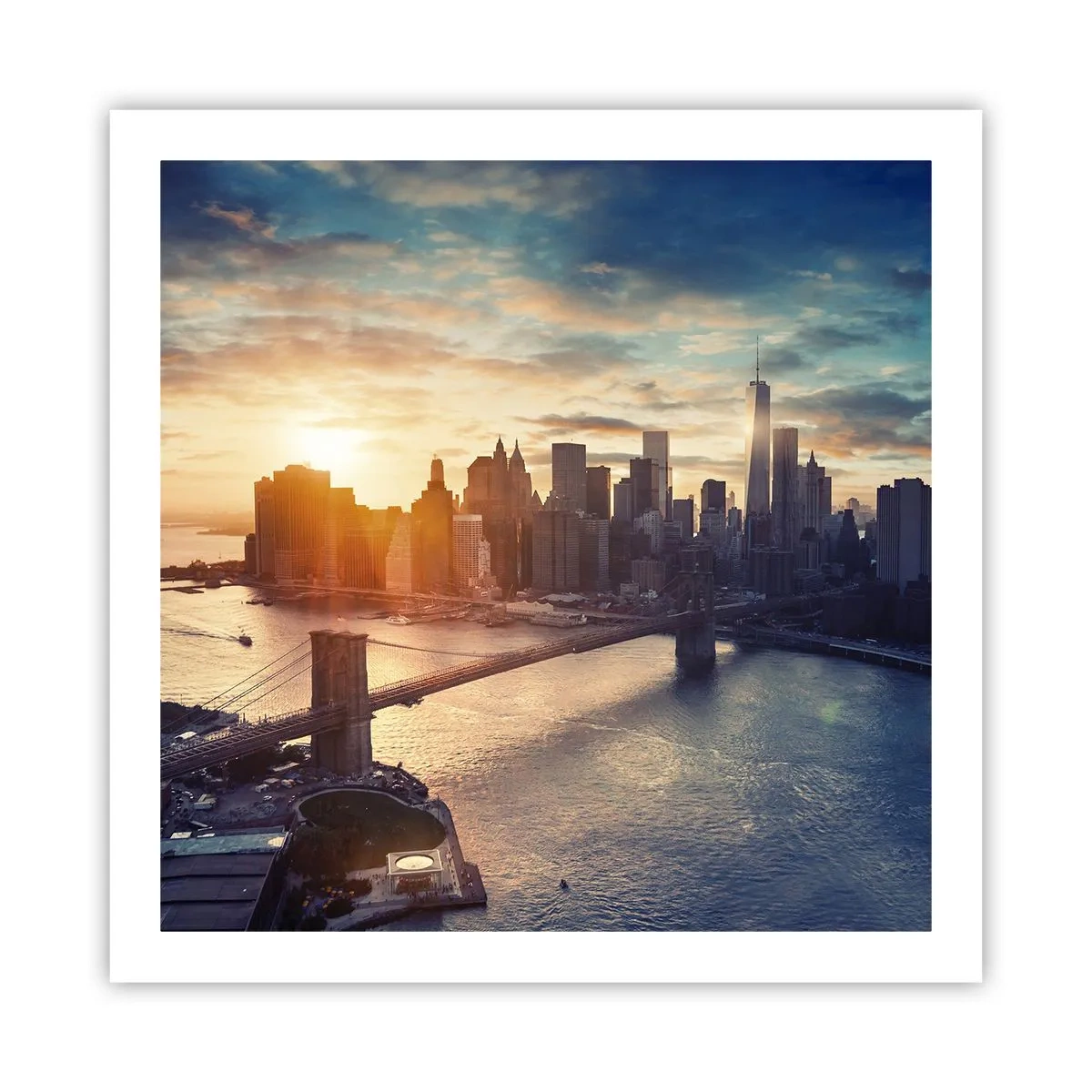 Poster - Un monument al culturii occidentale - 60x60 cm