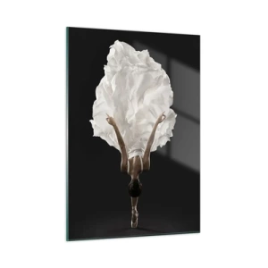 Tablou pe sticlă - Un pas neobișnuit - 50x70 cm