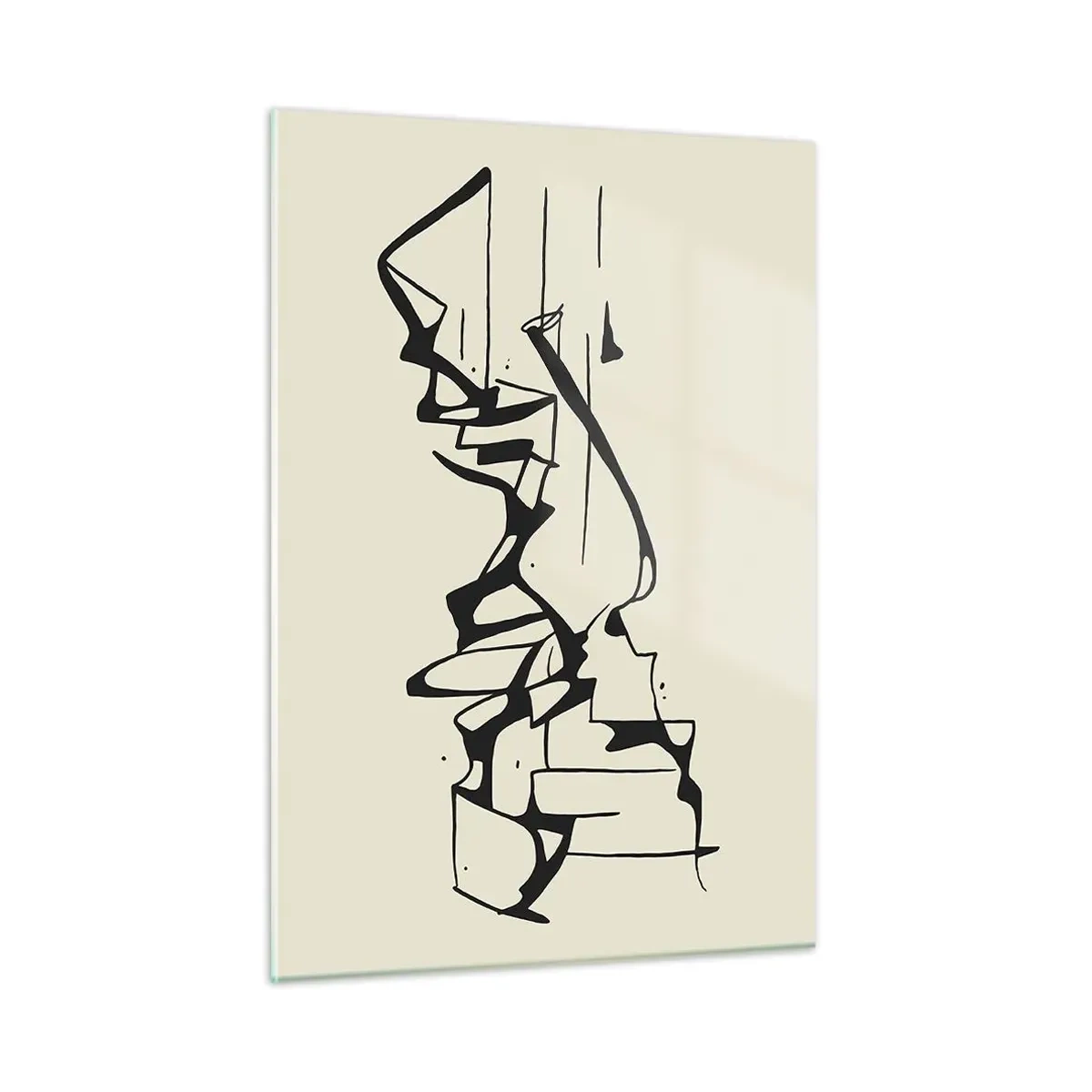 Tablou pe sticlă - Poate că peisajul - 50x70 cm