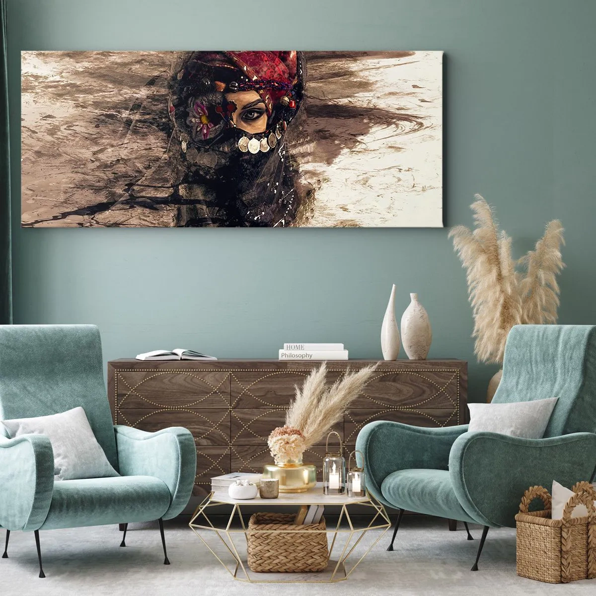 Tablou pe pânză - Cel puțin îngrijător - 120x50 cm