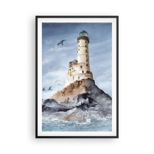 Poster în ramă neagră - Invincibil - 61x91 cm