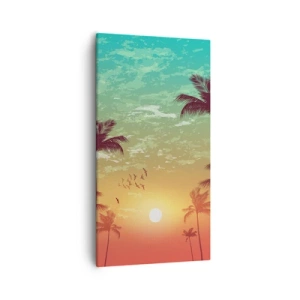 Tablou pe pânză - Climate tropicale - 55x100 cm