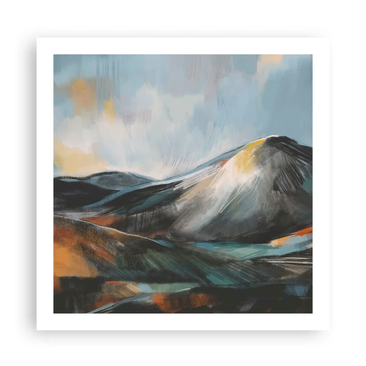 Poster - Dure și frumoase - 60x60 cm