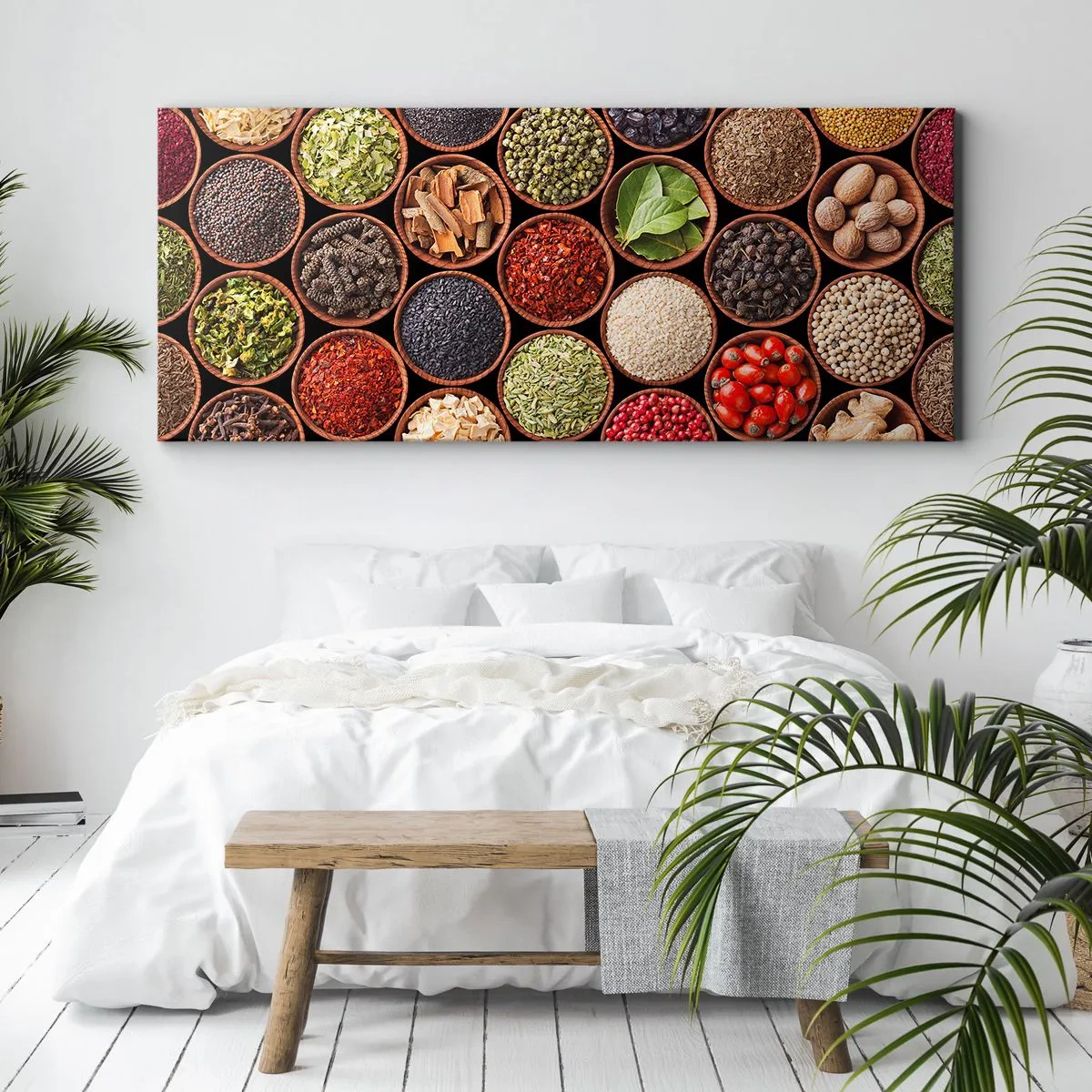 Tablou pe pânză - Toate gusturile lumii - 100x40 cm
