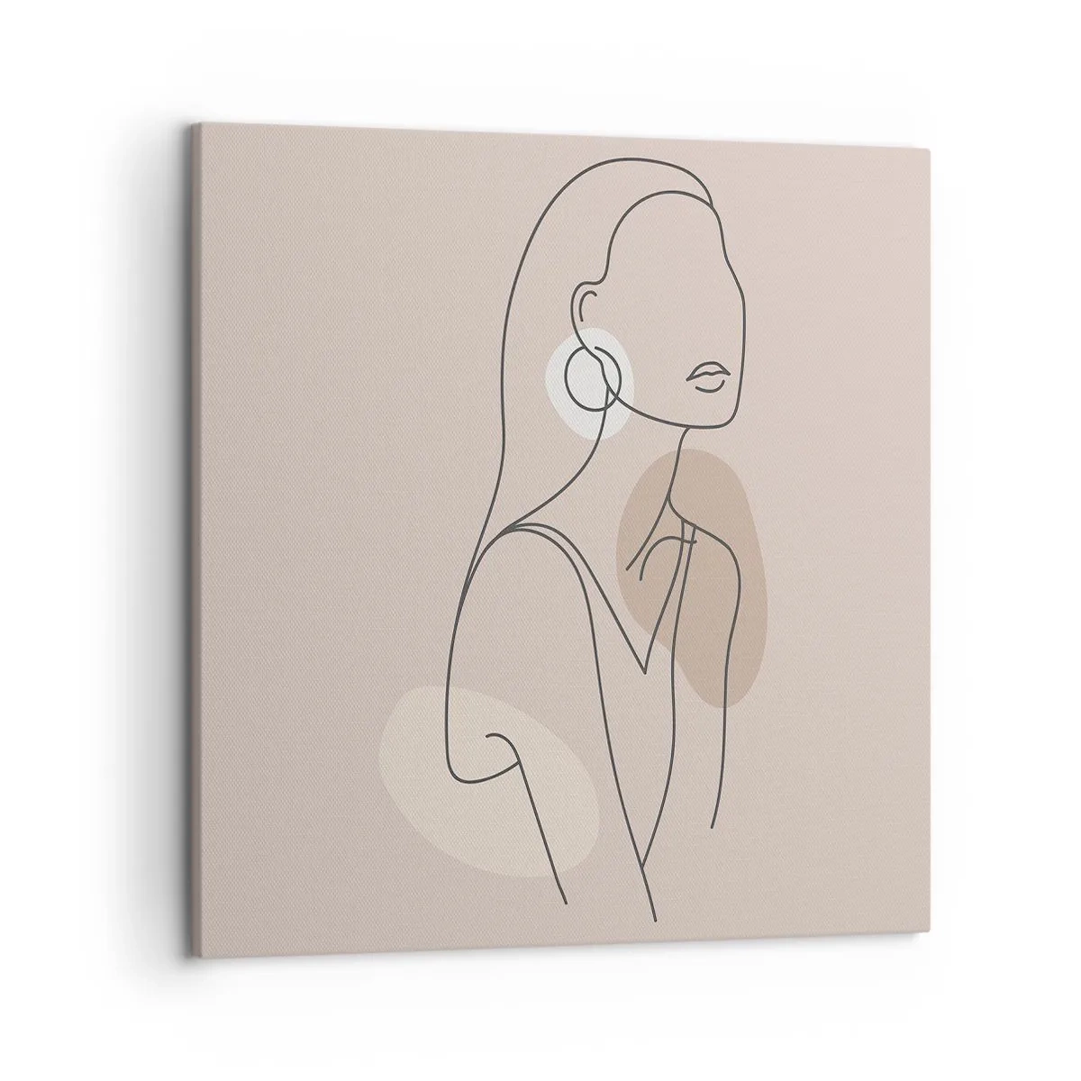 Tablou pe pânză - Icoana fecioarei - 50x50 cm