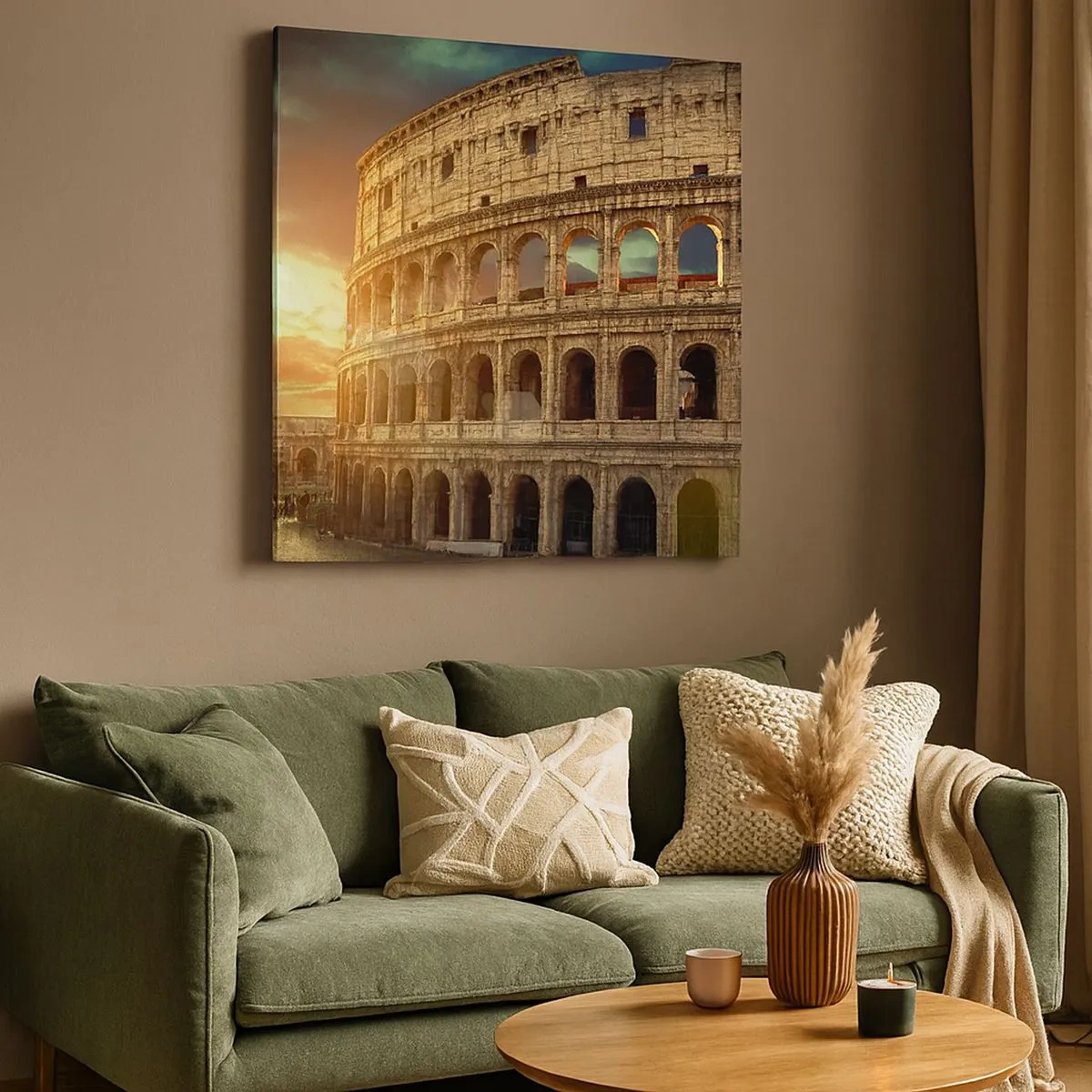 Tablou pe pânză - Impresie colosală - 30x30 cm