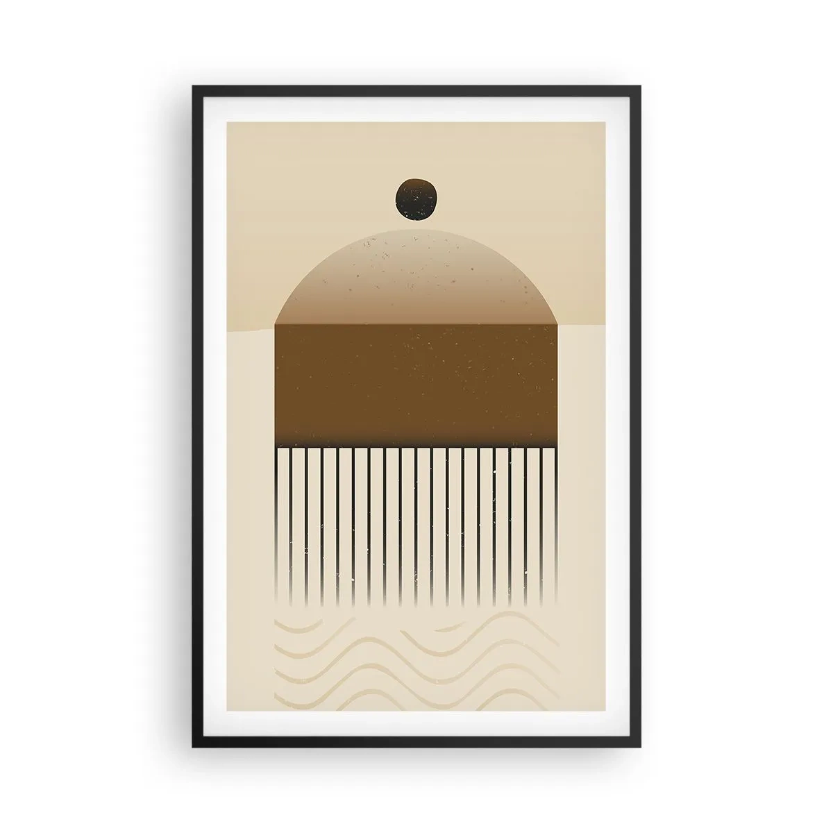 Poster în ramă neagră - Stări diferite - 61x91 cm