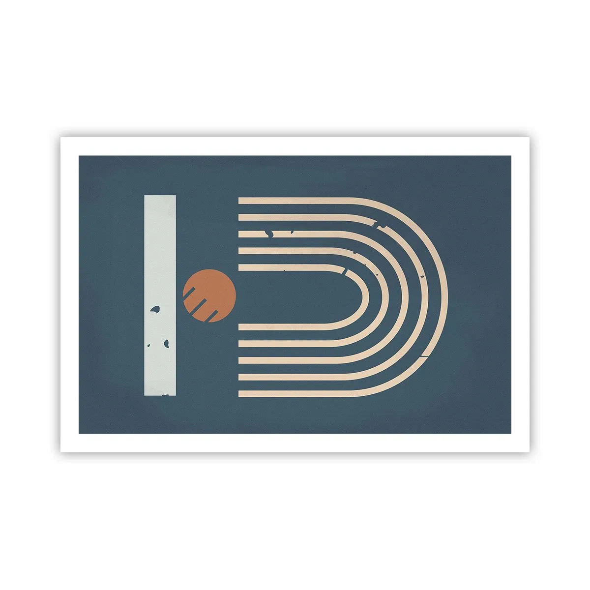 Poster - Geometrie în funcție de rodie - 91x61 cm