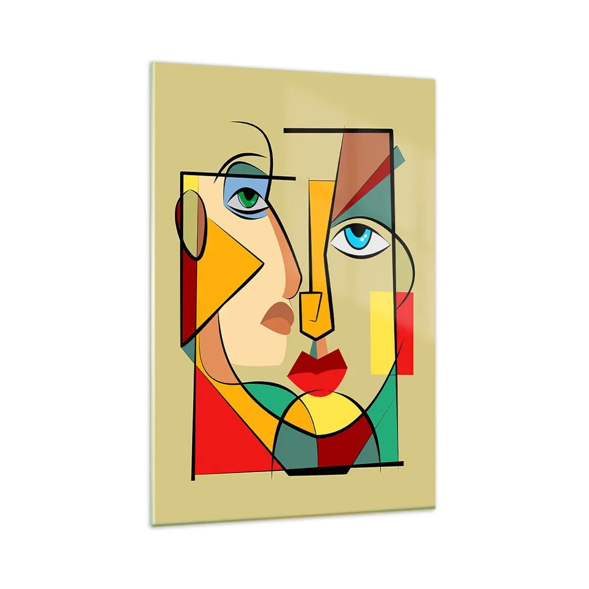 Tablou pe sticlă - Pereche asortată - 80x120 cm