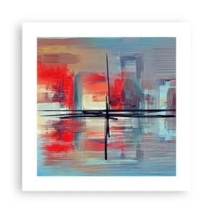 Poster - Peisaj dintr-o dimensiune necunoscută - 40x40 cm