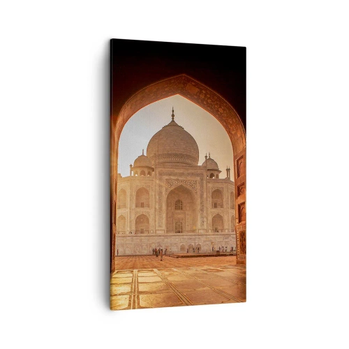 Tablou pe pânză - Un monument al iubirii nepământene - 45x80 cm