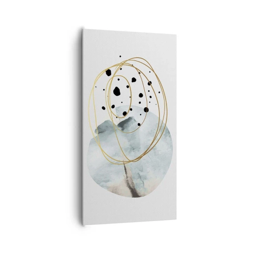 Tablou pe pânză - În îmbrățișarea spațiului - 65x120 cm