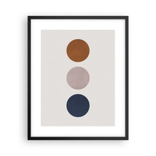 Poster în ramă neagră - Simbol de excelență - 40x50 cm