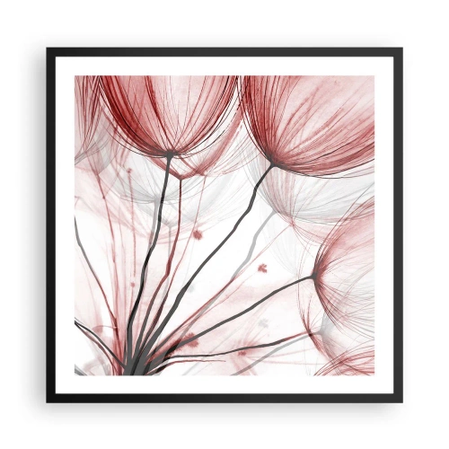 Poster în ramă neagră - Înainte de plecare - 60x60 cm