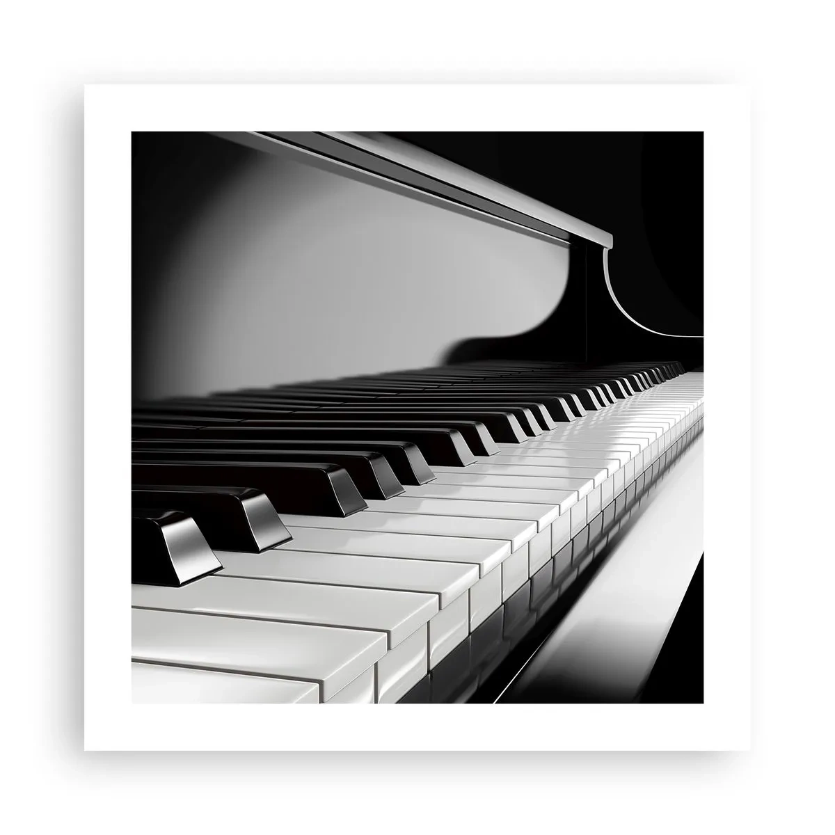 Poster - Armonia formelor și a culorilor - 50x50 cm