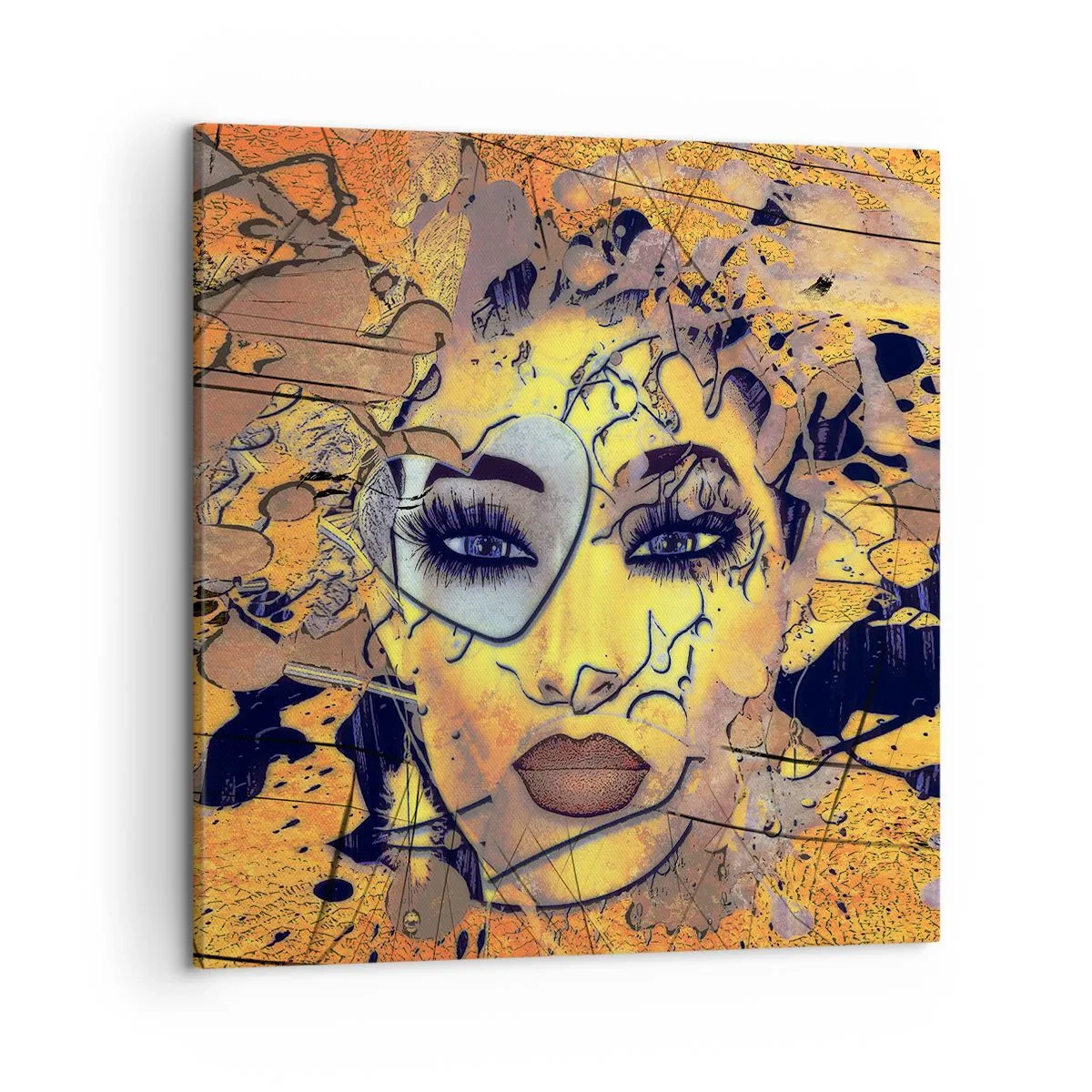 Tablou pe pânză - Frumusețe însorită - 50x50 cm