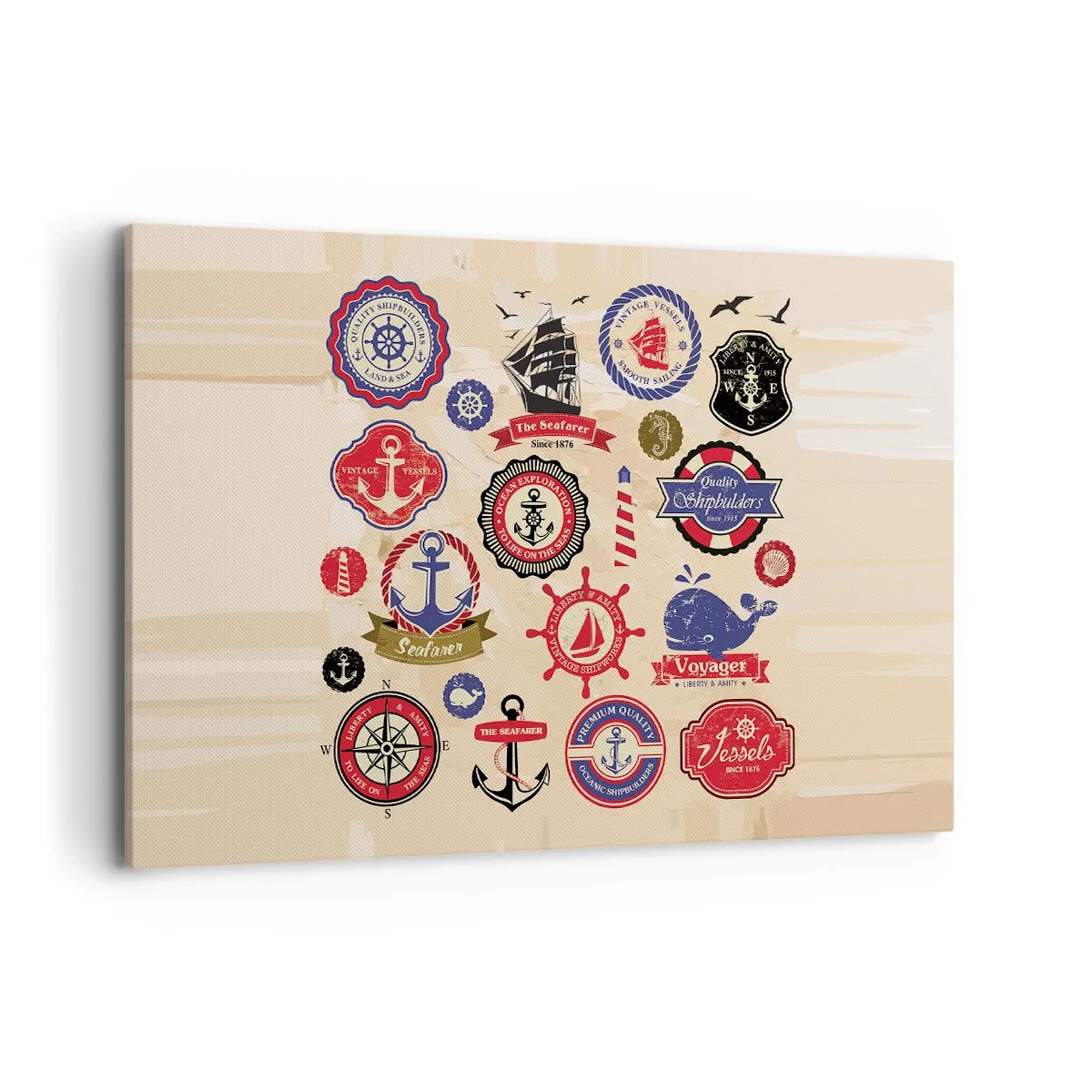 Tablou pe pânză - Frăția navigării - 120x80 cm