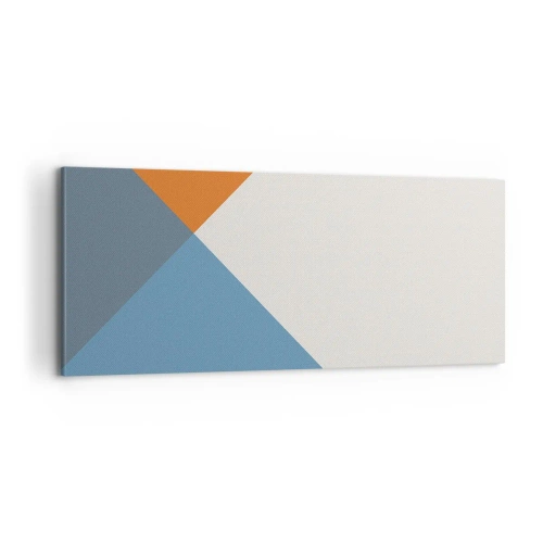 Tablou pe pânză - La un unghi drept - 100x40 cm