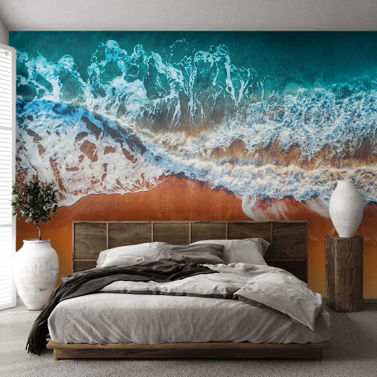 Tapet Premium Sand - Întotdeauna în tandem - Peisaj, Mare, plajă - 100x70 cm