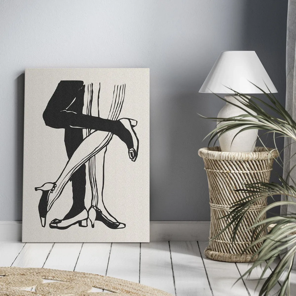 Tablou pe pânză - Atributul feminin - 80x120 cm