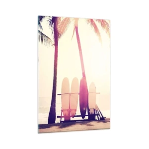 Tablou pe sticlă - Va fi o zi minunată - 80x120 cm