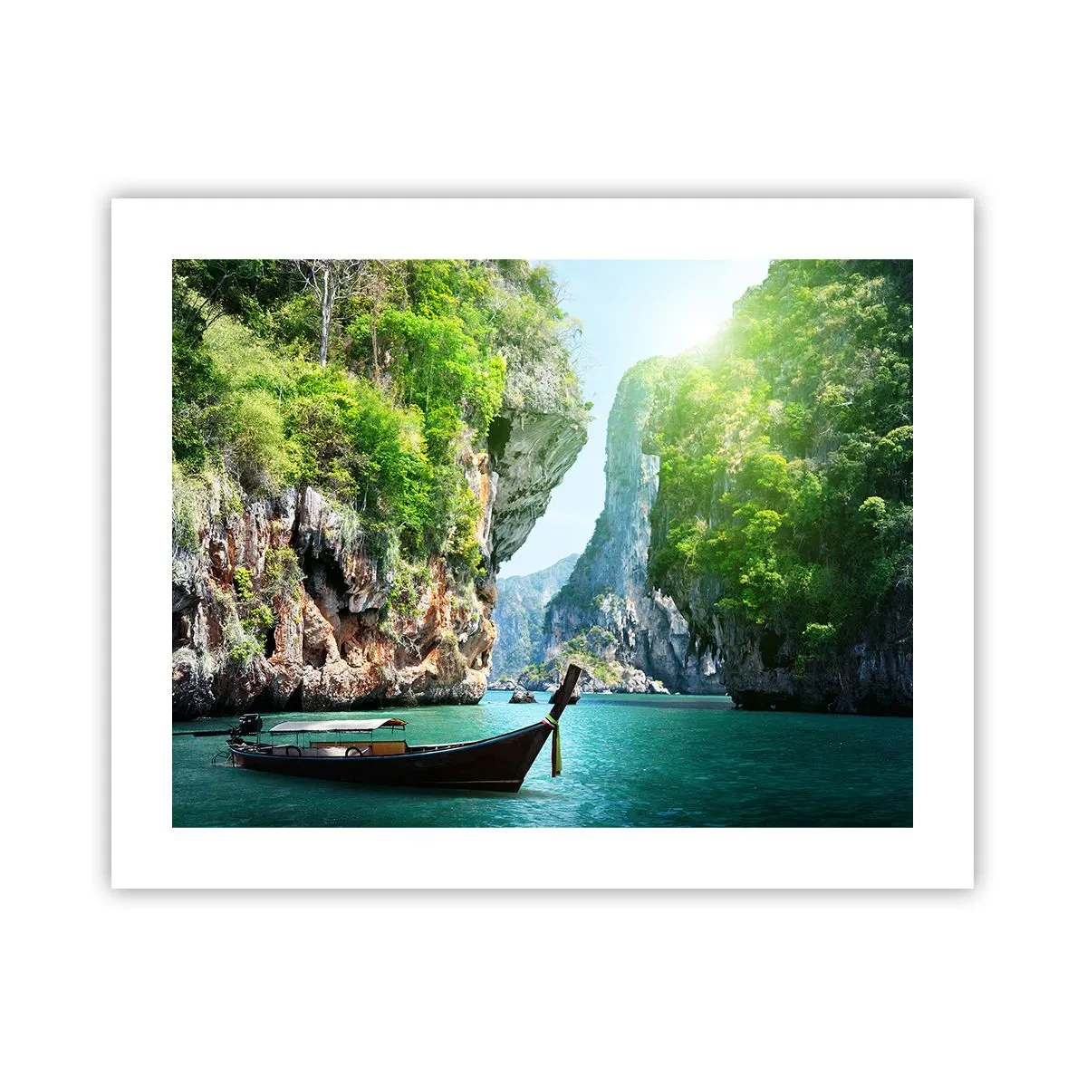 Poster - Invitație la o călătorie exotică - 50x40 cm
