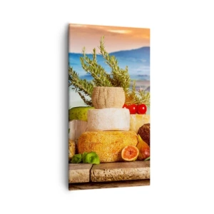 Tablou pe pânză - Bucurie de viață în stil italian - 55x100 cm