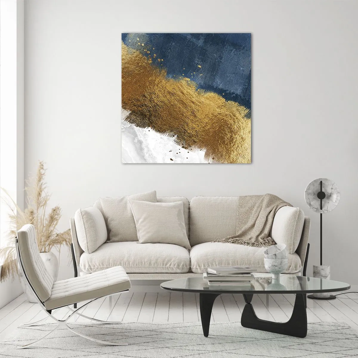 Tablou pe sticlă - Culorile verii - 50x50 cm