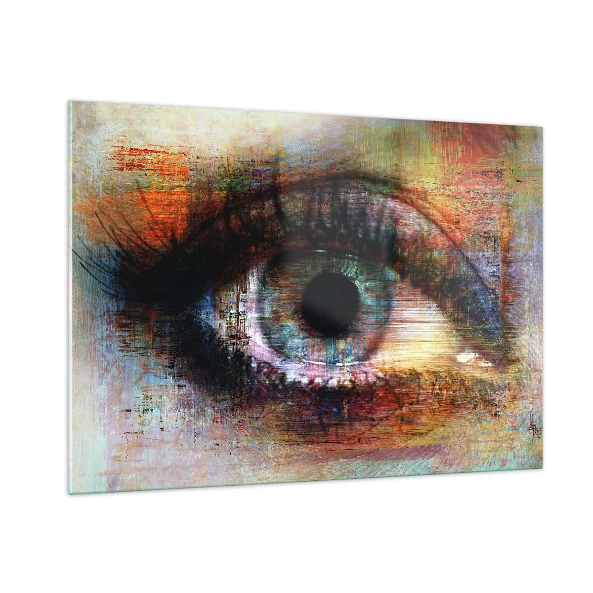 Tablou pe sticlă - Poți privi în suflet - 100x70 cm