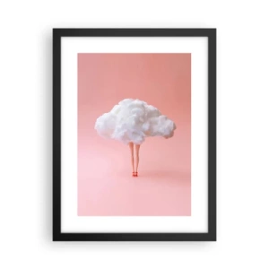 Poster în ramă neagră - Dulce promisiune - 30x40 cm